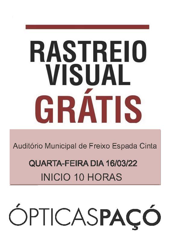 Rastreio visual grátis