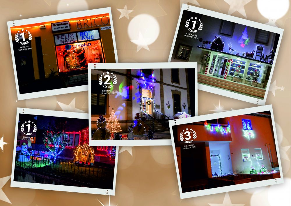 Concursos de “Montras de Natal” e “Iluminação de Natal” 2021