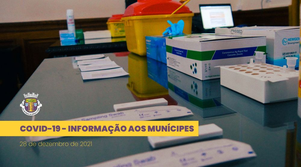 COVID-19 – INFORMAÇÂO AOS MUNÌCIPES
