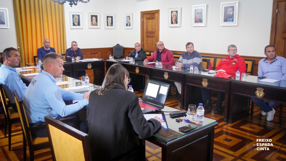 Reunião da Comissão Municipal de Gestão Integrada de Fogos Rurais de Freixo de Espada à Cinta